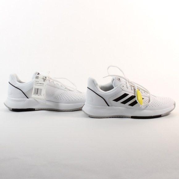 Menβs Adidas Courtsmash Tennis Shoes White NEW - Picture 6 of 8